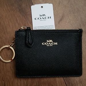 Coach Bags - Coach Mini Skinny ID Case F12186 Black Leather Coach Bags - Coach Mini Skinny ID Case F12186 Black Leather